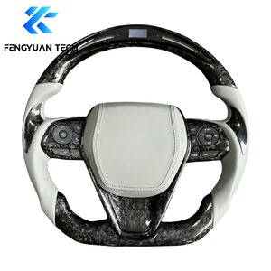 Volante de Fibra de Carbono Forjado Personalizado para <span class=keywords><strong>Toyota</strong></span> Crown <span class=keywords><strong>Gt86</strong></span> Camry2012 Corollaire Hilux <span class=keywords><strong>Gr</strong></span> <span class=keywords><strong>Sport</strong></span> Supra Land Cruiser 200 - Product Image 1