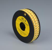 1 Rouleau de fil d'identification de câble, 1,5 à 10 m², 0 à 9, Marqueur de câble en PVC à clipser codé pour l'électronique et les ordinateurs