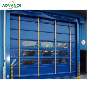 Puerta de PVC de alta velocidad operada por persiana de aluminio automática enrollable rápido proveedor - Product Image 2