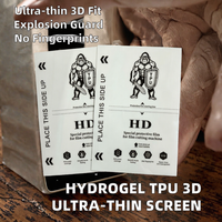 Film de découpe hydrogel transparent en TPU de qualité supérieure (Grade AAA) 120*180MM pour tous les modèles - Vente en gros (RTS)