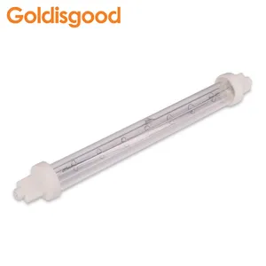 110v-220v Wholesale Price IR Jacketed Tubes Quartz Sleeve Halogen Infrared Heating Lamp for Appliance Parts