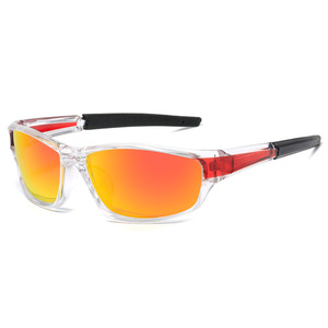 แฟชั่นแว่นตาโพลาไรซ์ UV400 อุปกรณ์เสริมสำหรับผู้ชายยอดนิยมกีฬาขับรถแว่นตาเรโทรขี่จักรยานแว่นตากันแดดนักกีฬา - Product Image 5