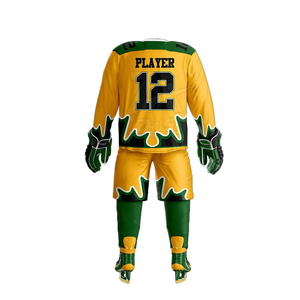 Vente en gros d'uniformes de hockey sur glace vêtements pour jeunes pantalons avec logo personnalisé ensembles d'uniformes de sport pour hommes - Product Image 3