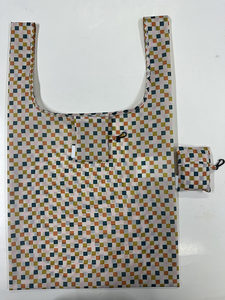 批发工厂定制可重复使用可折叠环保男女通用喜艺品牌购物袋方口袋回收高品质 - Product Image 2