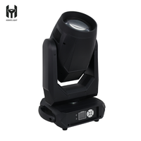Projecteur à tête mobile 295W, faisceau net 7500K, IP20, DMX512, éclairage de scène pour concert, DJ, discothèque, événement