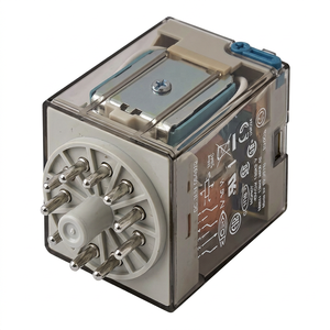 รีเลย์แม่เหล็กไฟฟ้าขนาดเล็ก 60.13.5.024.0074 DPDT 10A 24V DC แบบปิดผนึก ขั้วต่อแบบสกรู กำลังไฟต่ำ สำหรับใช้งานทั่วไป - Product Image 1