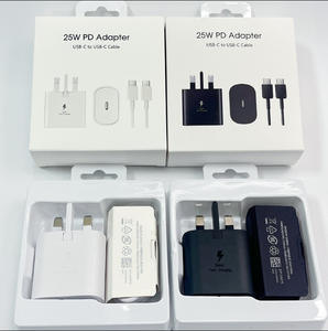 Cargador USB C Samsung de 25W PD con Adaptador de Carga Rápida y Cable, Enchufe US EU UK para Samsung S25 S24 S23 S22 S21 - Product Image 6