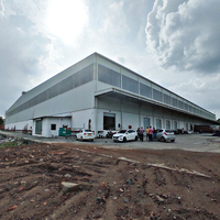 XGZ Chine Hangars industriels préfabriqués Panneau sandwich à structure en acier lourd pour atelier Entrepôt préfabriqué