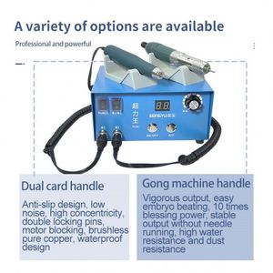 Rectifieuse de polissage multifonctionnelle Laboratoire dentaire Polissage Gravure Perceuse à ongles - Product Image 2