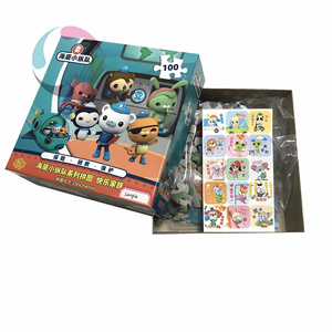 Table De Puzzle En Bois Premium Avec 3 Angles D'Inclinaison Réglables, 6 Tiroirs De Tri, Surface En Feutre Et Couvercle Transparent Pour 1500 Pièces