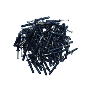 Kit d'expansion murale : cheville et vis en nylon pour fixation murale sur brique et béton - Product Image 4