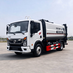 รถบรรทุกขยะติดตั้งกระบะข้าง Dongfeng Dolica แบบยกเทขยะอัตโนมัติสำหรับขาย - Product Image 4