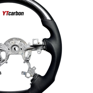 <span class=keywords><strong>พวงมาลัย</strong></span>คาร์บอนไฟเบอร์แท้ YTcarbon สำหรับ Carlton Omega อะไหล่ตกแต่งภายในรถยนต์ สไตล์รถแข่ง แบบกำหนดเอง - Product Image 5