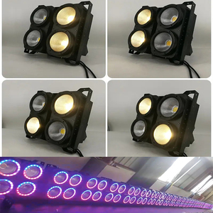 400W Pixel <span class=keywords><strong>COB</strong></span> <span class=keywords><strong>LED</strong></span> blinder 4 mắt hiệu ứng sân khấu khán giả ánh sáng RGB pixel nhẫn cho DJ Disco Đảng sự kiện ấm trắng thanh DMX âm thanh - Product Image 6