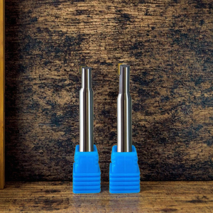 CNC Sıkıştırmalı Freze Ucu İki Kanallı 6mm Kalay Kaplı Karbür 60HRC Ahşap İşleme Frezesi Kontrplak Kompozit Ahşap Kesimi için ODM OEM Özelleştirilmiş - Product Image 3