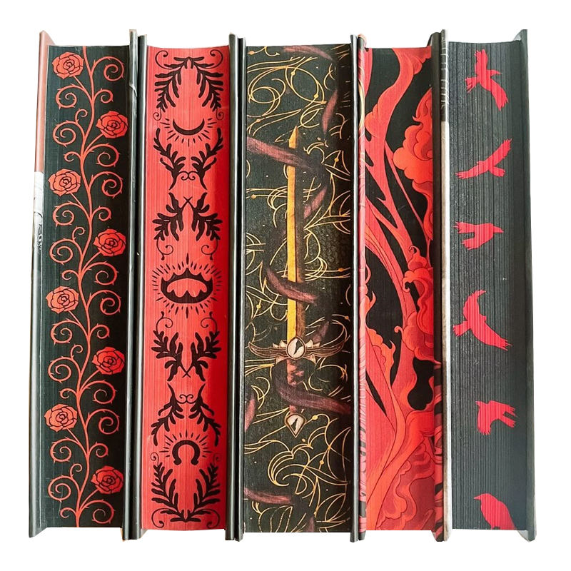 fiction book printing edge