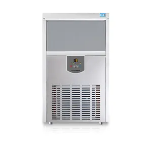 55 libras. Autônomo Self-Contained Ice Maker em aço inoxidável