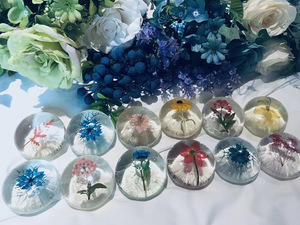 CJH 핸드메이드 보습 스킨케어 비누 아미노산 카렌듈라 식물성 꽃 세안 및 목욕 비누 남성 여성용 특별한 선물 - Product Image 4