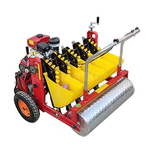 High Efficiency 4/5 <b>Row</b> Diesel/Petrol Tractor Garlic Planting <b>Machine</b> Seeder with Motor Multifunctional - Product Image 1