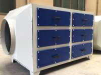 Boîte d'adsorption au charbon actif, équipement de purification pour l'élimination des COV, taille personnalisée pour la ventilation industrielle