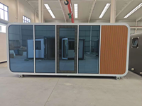 Cabine de travail privée modulaire isolée à prix abordable, abri de jardin préfabriqué, bureau extérieur, pod, cabine Apple