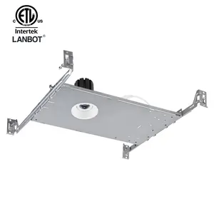 LANBOT 6 Inch Led Downlight Fixture Downlights Recessed Anti Glare Cob Down Spot light Round led ceilling Light