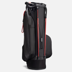 Sac de golf élégant et léger en cuir de luxe, taille standard, avec design à poids équilibré, idéal pour l'entraînement au golf - Product Image 5