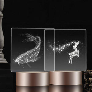 Panneau lumineux LED en acrylique transparent de 2 mm en gros, feuille vierge pour enseignes lumineuses personnalisées et artisanat DIY - Product Image 4