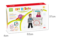 Kit de Bricolage 3D Personnalisable pour Enfants : Kiosque à Glaces en Carton à Colorier – Jouet Éducatif pour Stimuler l'Imagination des Enfants
