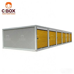 Cbox Garaje Prefabricado Pequeño de Una Planta, Cuarto de Almacenamiento Modular, Estacionamiento Desmontable para Autos, Casa Contenedor Portátil - Product Image 4