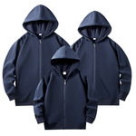 Prezzo di fabbrica <span class=keywords><strong>papà</strong></span> <span class=keywords><strong>mamma</strong></span> e bambini felpa con cappuccio stampata personalizzata alta qualità personalizzata abbinata vestiti di famiglia genitore-bambino - Product Image 6