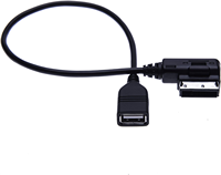 Antarmuka Musik USB AMI MDI Adaptor MP3 Adaptor Audio Kompatibel dengan Audi A6 VW
