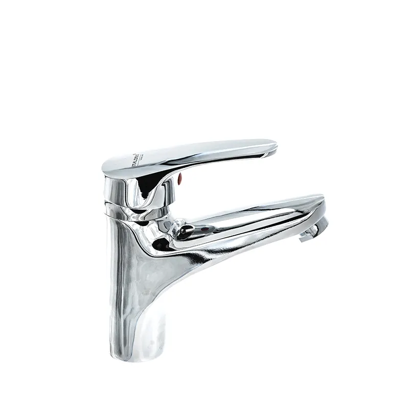 OEM ODM robinet de Style moderne personnalisé en Zinc robinet à levier unique robinet de lavabo robinet mélangeur pour salle de bains