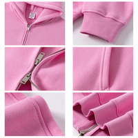 Sweat à capuche zippé double sens pour homme, coupe ample, doublure polaire, style décontracté, cardigan, manteau, sweat-shirt, veste chaude, vêtement d'extérieur, streetwear, style Y2K