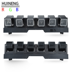 Nueva llegada 6*60W seis pulsos <span class=keywords><strong>Excalibur</strong></span> LED luz móvil para DJ Club Dj barra de luz haz de luz Led haz Zoom RGBW - Product Image 5