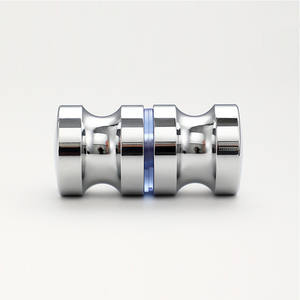 Poignée <span class=keywords><strong>de</strong></span> porte en verre noir en acier inoxydable à trou unique moderne pour salle <span class=keywords><strong>de</strong></span> <span class=keywords><strong>douche</strong></span> cuisine vitrine coulissante petites portes <span class=keywords><strong>de</strong></span> salle <span class=keywords><strong>de</strong></span> bain - Product Image 2