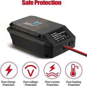 Adaptador Reductor de 18V a 12V para Baterías Milwaukee de 18V, Enchufe para Encendedor de Cigarrillos, Convertidor DIY, Estación de Energía para Todos los Electrodomésticos de Automóviles - Product Image 4