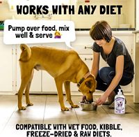 Glucosamine liquide pour chiens, saveur bacon, chondroïtine, MSM, acide hyaluronique, complément K9, formule pour les articulations de la hanche, mobilité articulaire avancée