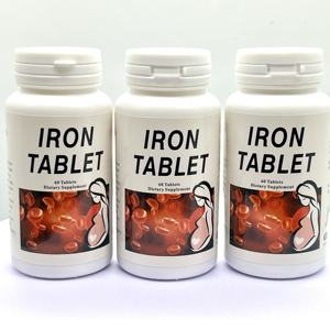 ANYUAN Tablet besi tanpa gula untuk dewasa 60 Tablets-peraturan tubuh & sintesis Protein nutrisi suplemen <span class=keywords><strong>Vitamin</strong></span> - Product Image 6