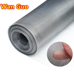 Supplies SS 304L 400 800 micron Flexible and Soft Woven 1mm Stainless Steel Netting Filter Wire Mesh