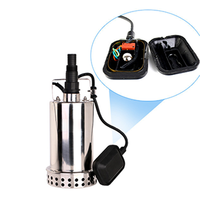 Pompa Submersible QY 220V Tekanan Tinggi 400W Bahan Stainless Steel Debit 7m/h Kabel 8m untuk Irigasi Pertanian Rumah Tangga Kecil
