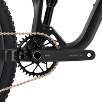 Vélo de montagne tout suspendu en alliage d'aluminium 29 pouces 17/19 pouces, frein hydraulique 4 pistons, cassette SUNSHINE 11-50T, 12 vitesses, Max Xis 2.4