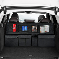 Organisateur de siège arrière de voiture suspendu avec support pour tablette, organisateur de voiture pour enfants