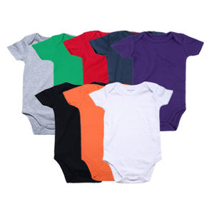 Ropa de Bebé Recién Nacido de Alta Calidad, Mameluco de Manga Corta de Verano, Body de Algodón Orgánico para Bebé - Product Image 1