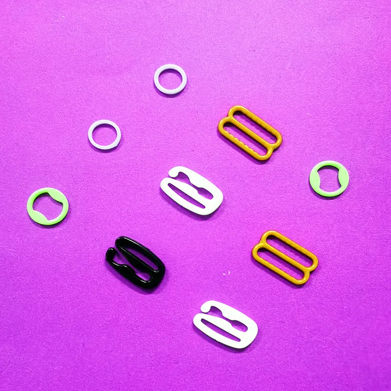 Wholesale Customized Plastic Ring Slider Hook For Bra Strap Adjusters
