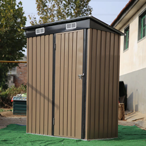 Caseta Metálica con Cerradura <span class=keywords><strong>para</strong></span> Exteriores, 3x5 pies, de Acero, <span class=keywords><strong>para</strong></span> Almacenamiento de Herramientas de Jardín, Impermeable y a Prueba de Roedores, Caja de Almacenamiento <span class=keywords><strong>para</strong></span> Patio Trasero - Product Image 2