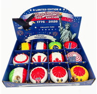 Nouveaux jouets en silicone en forme de boulettes et de pains vapeur, colorés, liquides, anti-stress, sensoriels, décor de bureau, cadeau promotionnel