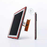 7 Zoll TFT LCD Touch-Modul EETI USB Kapazitives Glas-Frontpanel für Medizin und Industrie, Anpassbare Größe 1024x768