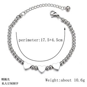 Wholesale Engravable <b>ID</b> <b>Tag</b> Bracelets in Various Styles | Custom 18K Gold PVD Stainless Steel with Logo Engraving by Fiber Laser - Product Image 5