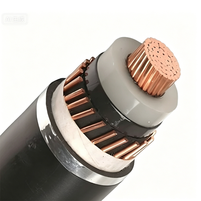 Copper Conductor XLPE Insulated Low Smoke Zero Halogen Flame Retardant Fire Resistant Steel Wire Armoured 0.6/1 KV Power Cable